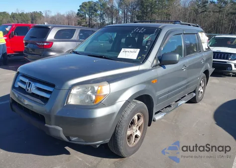 2007 Honda Pilot Ex-L from USA, damaged, VIN 5FNYF18637B009867